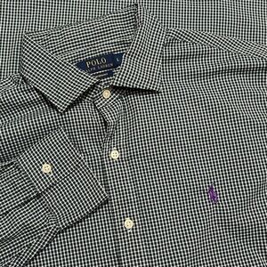 Polo by Ralph Lauren Black Casual Button Down Shirt